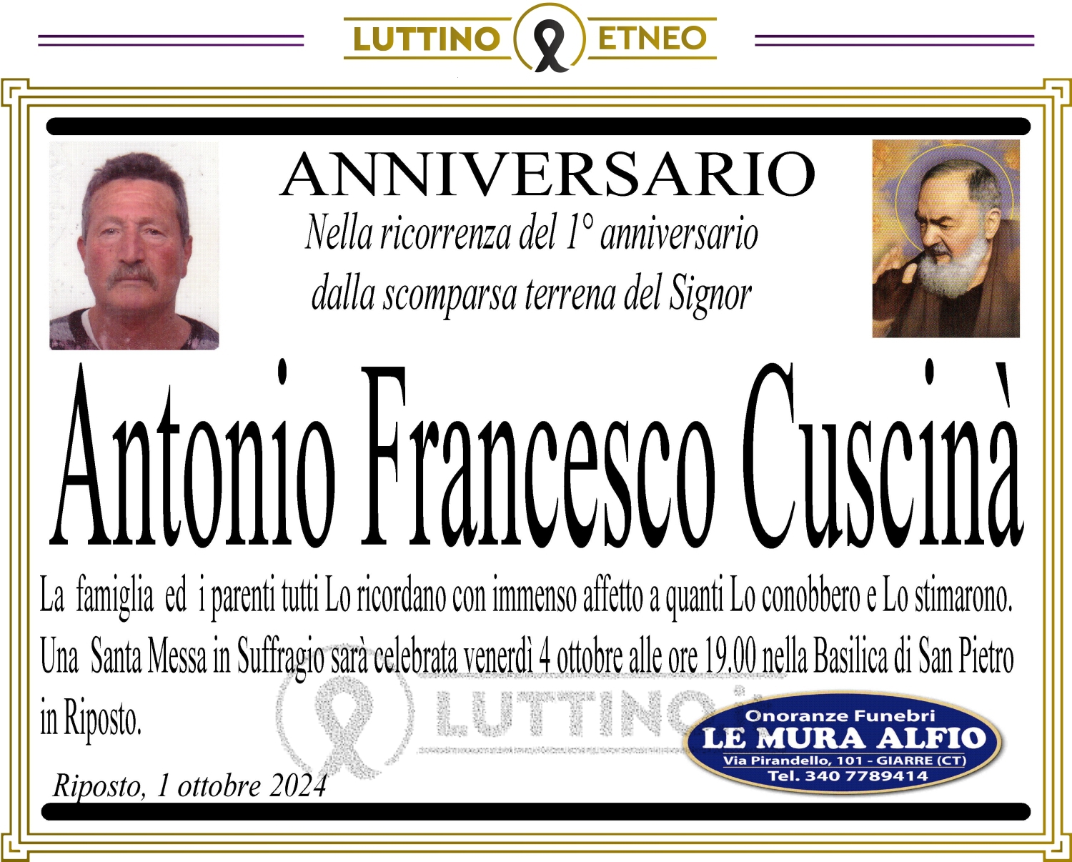 Antonio Francesco Cuscinà